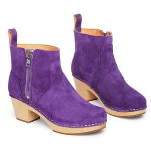 Swedish Hasbeens Zip It Emy Boot